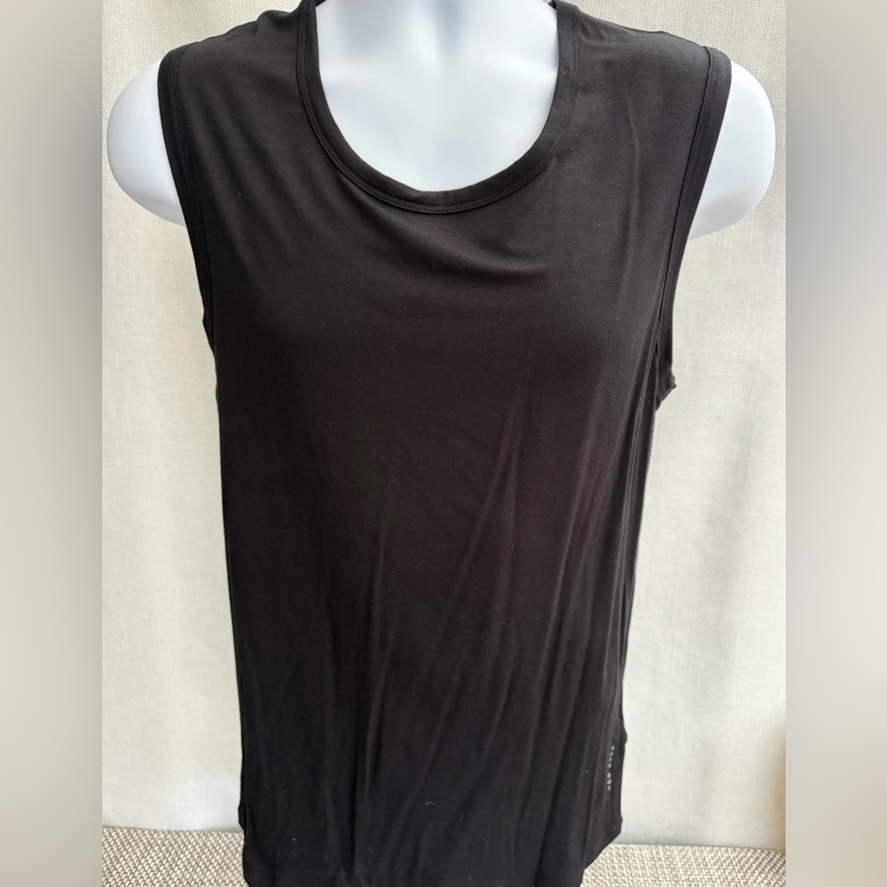 Hugo Boss Men's Black Scoop Neck Tank